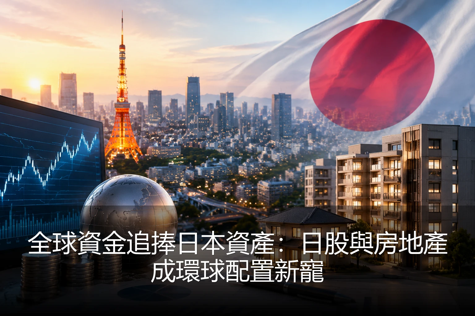 全球資金追捧日本資產：日股與房地產成環球配置新寵