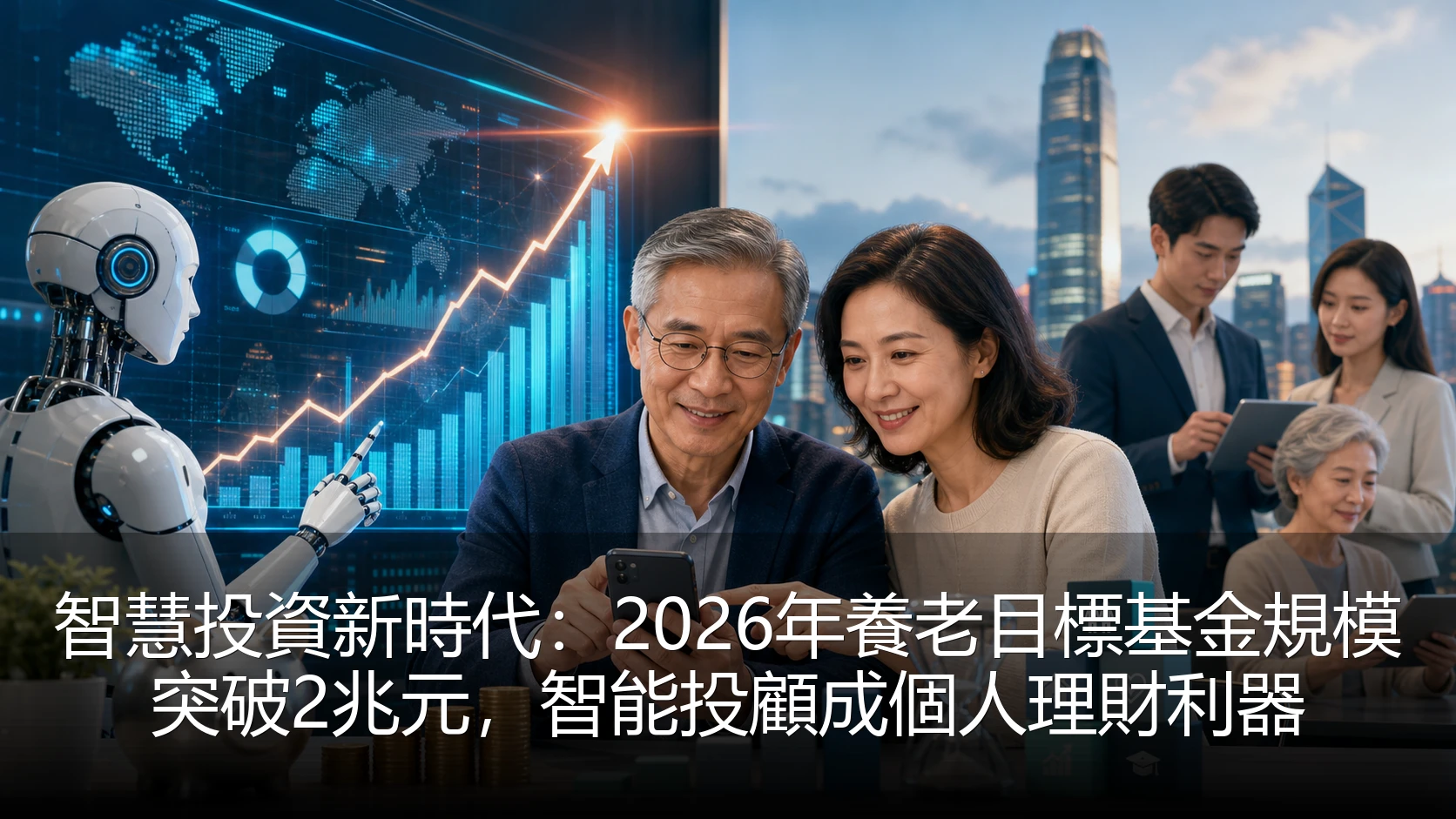 智慧投資新時代：2026年養老目標基金規模突破2兆元，智能投顧成個人理財利器