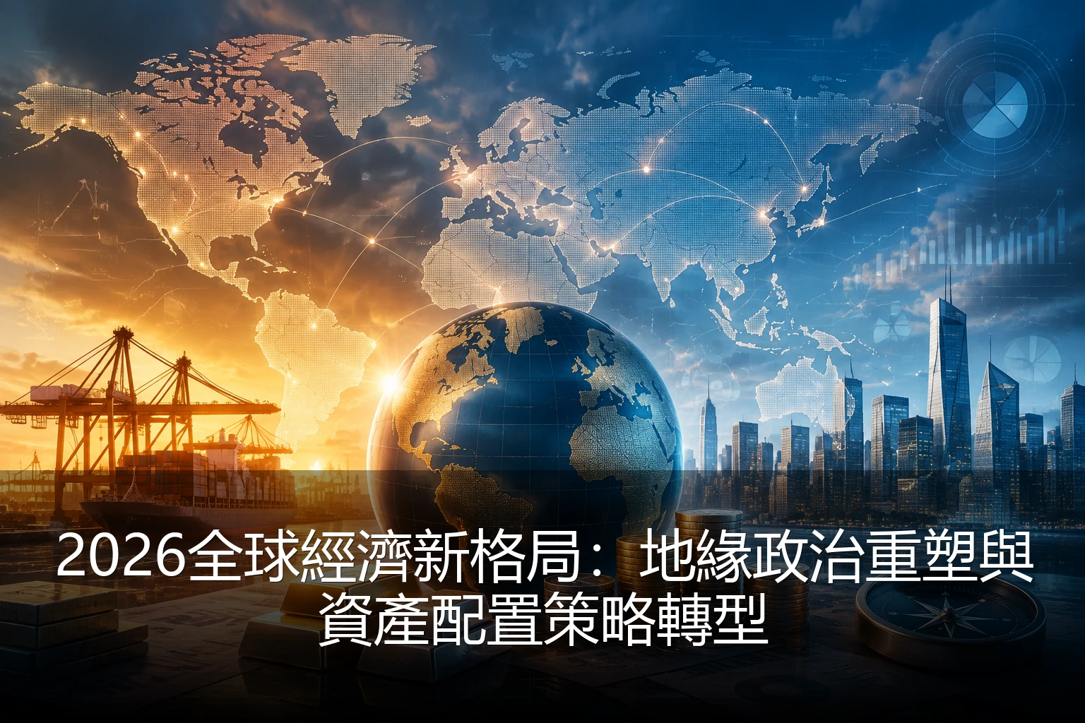 2026全球經濟新格局：地緣政治重塑與資產配置策略轉型